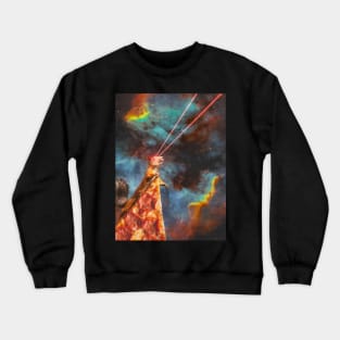 crazy space squirrel Crewneck Sweatshirt